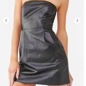 Forever 21 Faux Leather Dress
